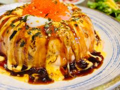 三文鱼流心熔岩饭-梦山水日本烧肉(五四广场店)