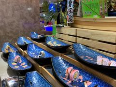 自助取餐区-锤头鲨毛肚海鲜烤肉自助餐厅(国购广场店)