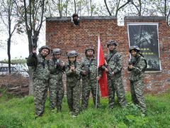 -崇明岛拓展训练真人CS镭战基地