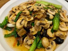 冬笋蘑菇炒肉片-501號台州海鲜餐厅(海创园店)