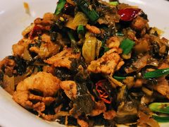 水淹菜炒肉-蜗牛小馆醉乡民谣云南菜(惠新西里店)