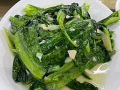 蒜蓉炒油麦菜-明记海鲜大排档(巽寮湾店)