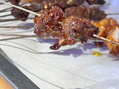 秦川黄牛招牌烤肉筋-叁宝烧烤 西安烧烤 领跑品牌(学府路店)