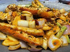 辣炒帝王蟹-蟹之国·精品蟹料理(极地店)