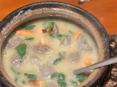 干贝鲜虾粥-金穗园·砂锅粥.醉鸡煲火锅(长寿路店)