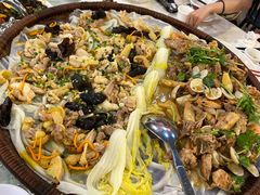 簸箕大扇鸡-强记鸡粥美食