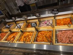 自助取餐区-韩京炭火烤肉自助料理(柯桥万达店)