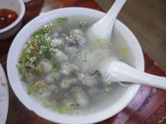 蚵仔线面-建国蚵煎蚵面