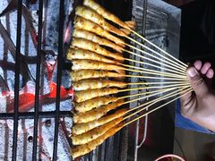 烤虾！新鲜，有弹性，QQ的，味道很好，糖醋排骨是我吃过最好吃的！-嗨牛味海鲜烧烤