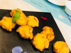 酥炸金枕莲-南山鲜虾面·活鲜小馆·海味大连菜(南山总店)