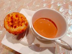 奶茶配蛋挞-8餐厅(新葡京酒店)