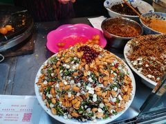 -清真马乐贝腊牛肉蛋黄菜夹馍(马蓉洒金桥店)