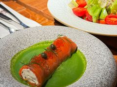 牛油果挪威三文鱼配鱼子酱-格鲁·秀色Georgia’s Feast