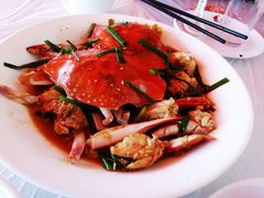 姜葱梭子蟹-丰收渔港饭店(嵊泗店)
