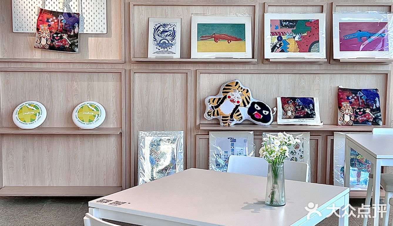 珠海!0元看夏花烂漫水墨画艺术展咖啡馆