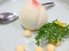蟠桃杏仁豆腐-味+新京宴·烤鸭·北京菜(创意谷店)