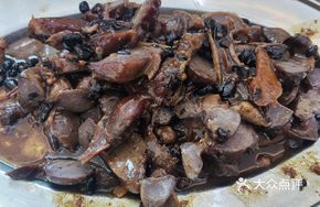 Braised Goose Kidney with Fermented Black Beans