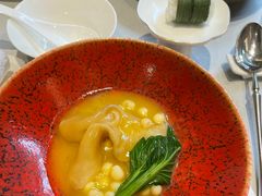 秘烧鸡头米花胶配粽香米饭-虹御轩·传承江浙菜(虹桥店)
