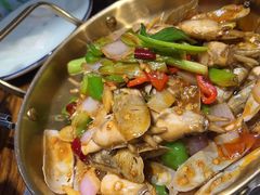 爆炒蛏子-517烧烤·龙虾·海鲜大排档(万象都荟店)