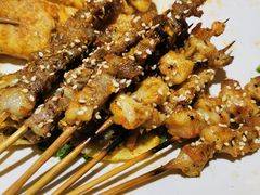 烤羔羊肉串-木屋烧烤(西南角店)