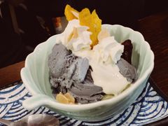 黑芝麻冰淇淋-竹取居酒屋
