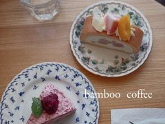 杨梅奶油蛋糕-竹子咖啡bamboo coffee