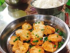 煎墨鱼饼-胜记大排档·台山本地海鲜·台山黄鳝饭