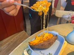 田园芝心红薯-蜜桃餐厅·伴山(绿宝广场店)