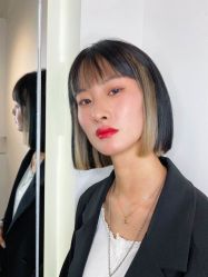 -I+造型烫发染发