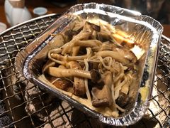 黄油芝士烤菌类-不倒翁炭火烧肉(永安里店)