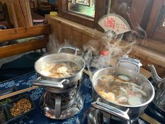 菌汤锅底-丽江庭院·云南野生菌·海鲜火锅(鼓楼四合院店)