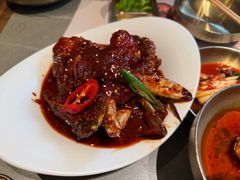 -草家酱蟹炭火烤肉店(珲春南路一店)
