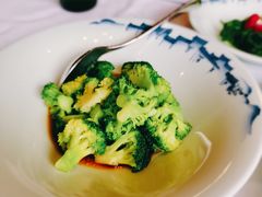 白灼西兰花-香宫中餐厅·杭州香格里拉·西湖40年老字号杭帮菜
