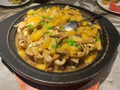 灰蘑莜面窝窝-锦绣金山人家(友谊店)