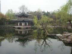 碧宛湖和镜阁-水绘园