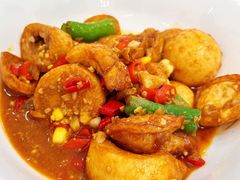 辣炒金钱蛋-兰湘子·湘菜小炒(南门SKP黑金店)