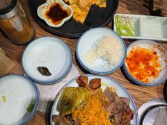 -明洞阿姨·韩式酱蟹烤肉·创意料理(三元桥店)