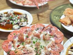 蒜蓉粉丝虾排-海门岛七号餐厅