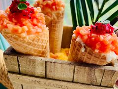 牛油果冰淇淋卷-烛影拾光观景餐厅·创意菜·摄影·小提琴(大唐不夜城店)