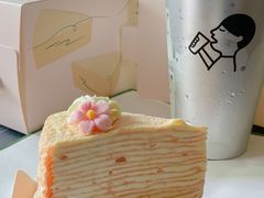 春日樱花蜜桃千层-奈雪的茶(优特汇店)