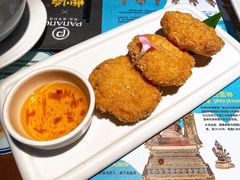 炸虾饼配泰国梅子酱-帕蓝·暹罗料理(曲阳店)