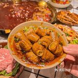 瓜西西地道重庆老火锅，肥肠包葱太够味儿了‼️