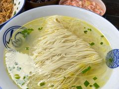 鸡汤银丝面-新万鑫银丝面·非遗无锡味(惠山古镇店)