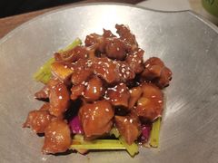 蒜香蜜汁排骨-绿茶餐厅(昌平悦荟店)