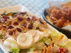 意大利香草熏鸡肉沙拉-嘉喜来比萨(罗马花园店)