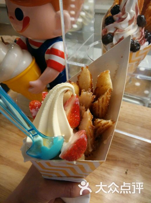 momo churros 韩国甜品图片 