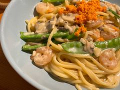 蓝钻虾松海胆酱意大利面-红小满休闲餐厅(十全街店)