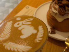 小兔子拿铁-大酉·M Coffee(北京美术馆店)