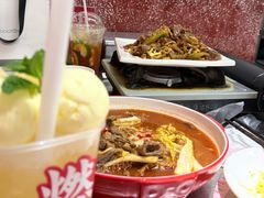 沙茶湿炒粿条-燃计沙茶皇·香港沙茶火锅(人广旗舰店)