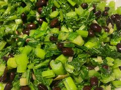 黑豆炒芥菜-甘家界牌柠檬鸭(青山店)